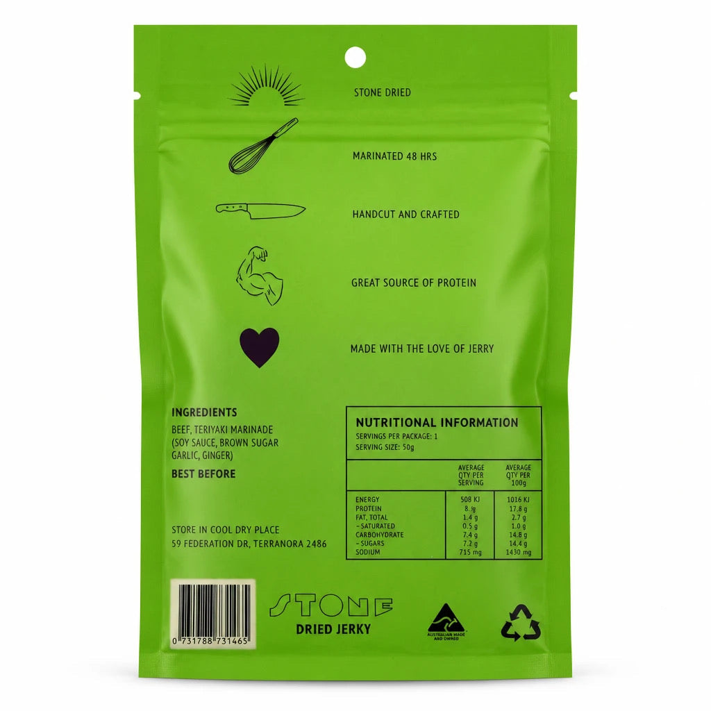 Teriyaki Jerky