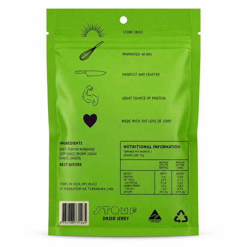 Teriyaki Jerky